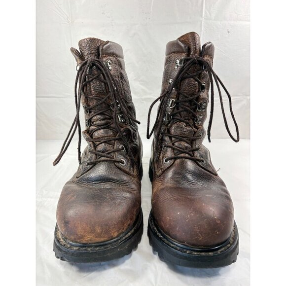 Cabela’s  Mens Insulated Work Leather Boots Size 9.5 - Picture 2 of 12